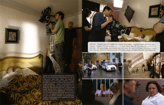 Páginas interiores del libro sobre la filmación de la serie de HBO Latinoamérica, Capadocia (18)